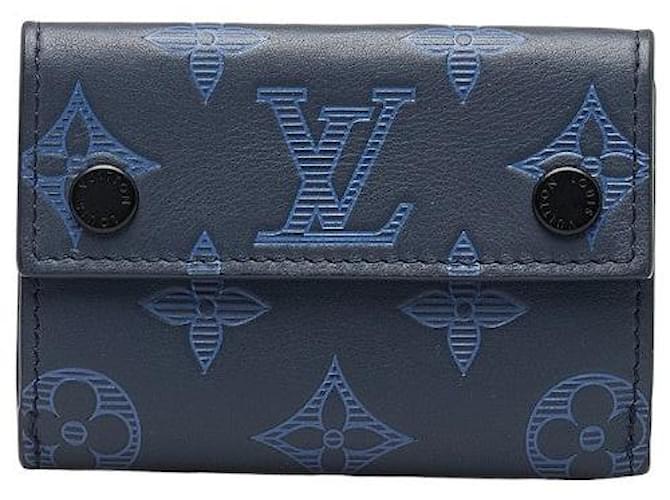 Louis Vuitton Discovery Compact Geldbörse Leder Kurze Geldbörse M80424 in guter Kondition  ref.1336426