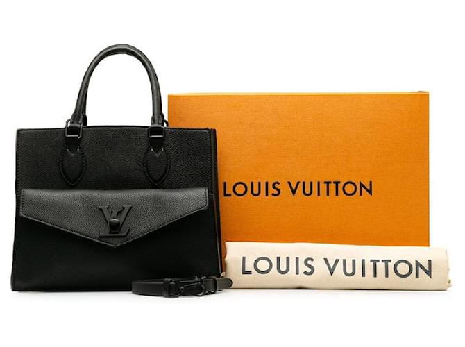 Louis Vuitton Lockme Tote PM Sacola de couro M55845 em boa condição  ref.1336433
