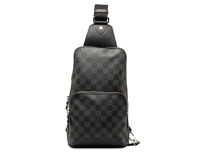 Louis Vuitton Avenue Sling Bag Canvas Crossbody Bag N41719 in good condition Cloth  ref.1336441