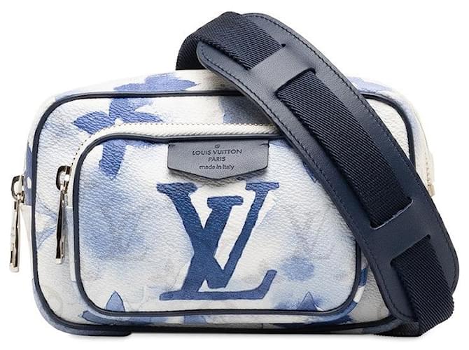 Louis Vuitton Monogram Watercolor Outdoor Pochette Canvas Crossbody Bag M45763 in excellent condition Cloth  ref.1336444