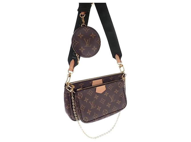 Louis Vuitton Multi Pochette Accessoires Bolsa de Ombro em Lona M44813 Em uma boa condição  ref.1336703