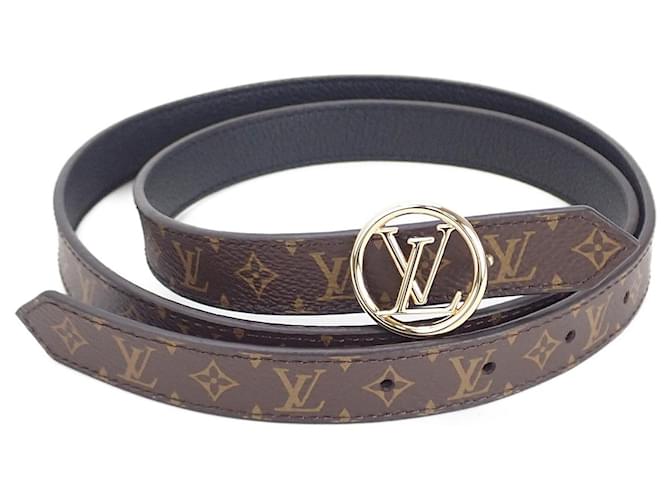 Cintura in pelle Louis Vuitton LV Circle Belt M0300Tu dentro  ref.1336723