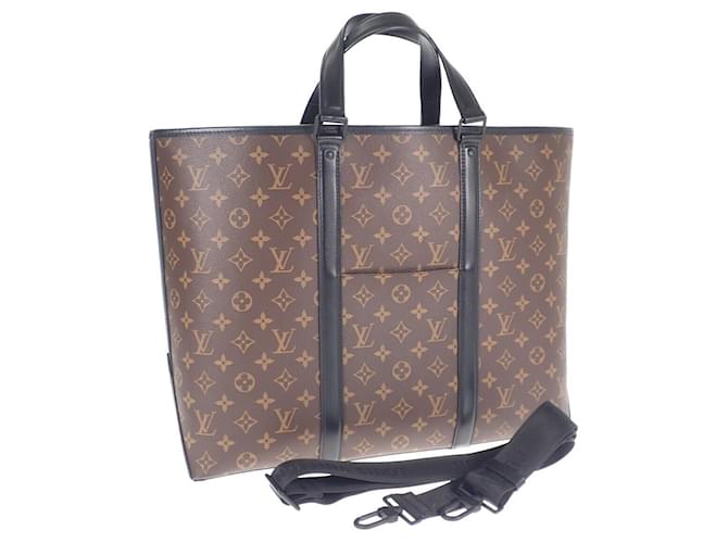 Louis Vuitton Weekend Tote GM Canvas Tote Bag M45733 in excellent condition Cloth  ref.1336727