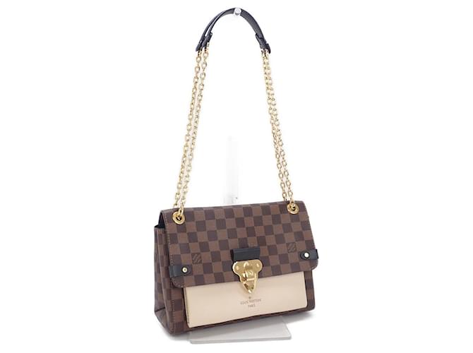 Bolsa de ombro Louis Vuitton Vavin PM em lona N40113 Em uma boa condição  ref.1336731