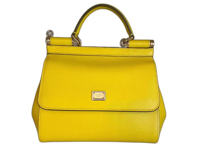 Dolce & Gabbana Sicily Giallo Pelle  ref.1336759