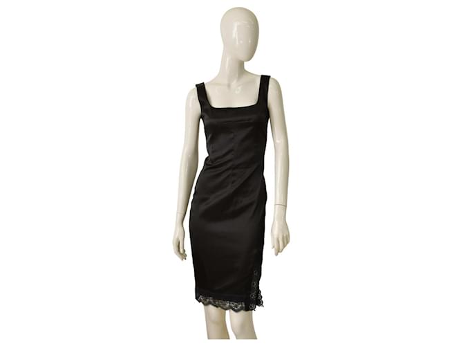 Dolce & Gabbana Dresses Black Polyester  ref.1336762