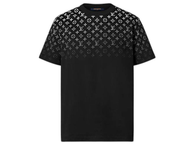 Louis Vuitton Camiseta LV Gradient nueva Negro