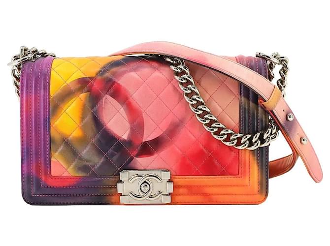 Boy chanel Cuir Multicolore  ref.1336881