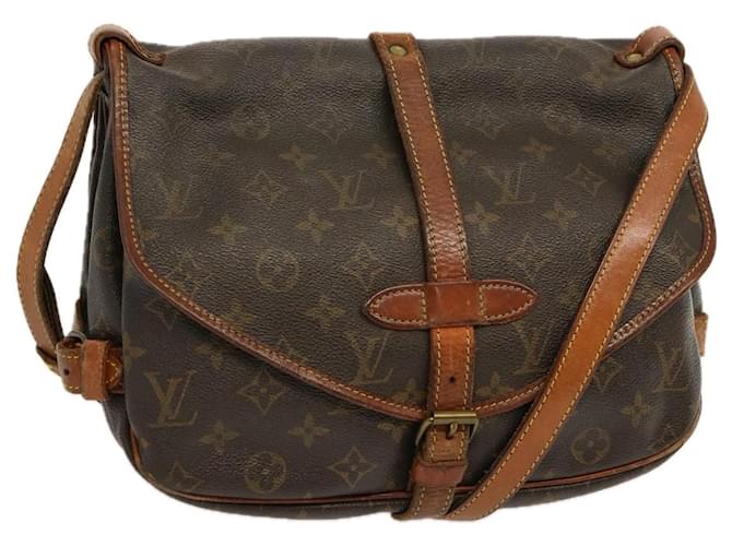 Louis Vuitton Monogram Saumur 30 Shoulder Bag M42256 LV Auth 69724 Cloth  ref.1337043