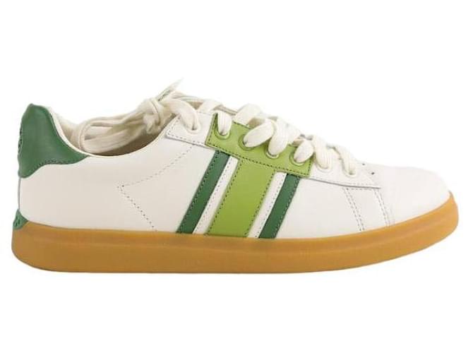 Tory Burch Leather sneakers White  ref.1337110