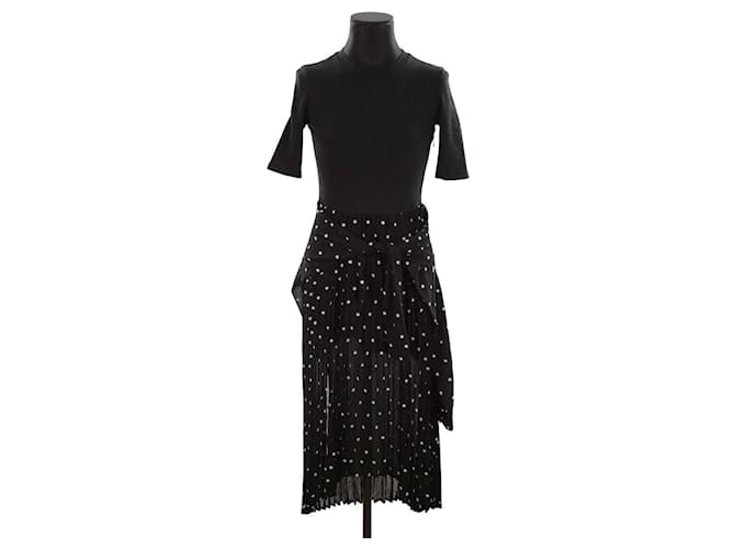 Maje Robe noir Polyester  ref.1337128