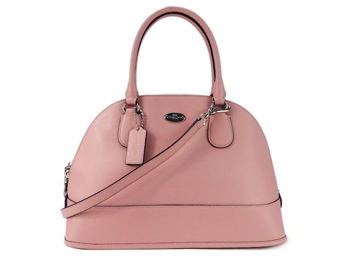 Coach Entraîneur Cuir Rose  ref.1337222