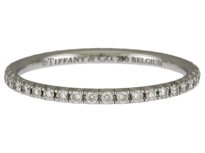 Bague d'éternité Tiffany & Co Or blanc Argenté  ref.1337224