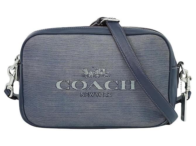 Coach Macchina fotografica dell'allenatore Blu Tela  ref.1337246