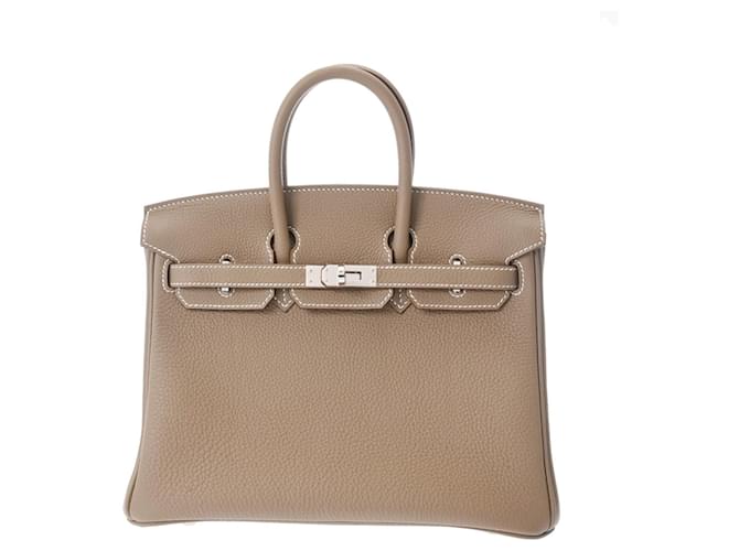 Hermès HERMES BIRKIN 25 Marrone Pelle  ref.1337290