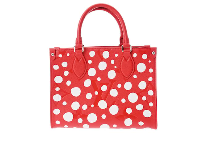 Louis Vuitton OntheGo Cuir Rouge  ref.1337347