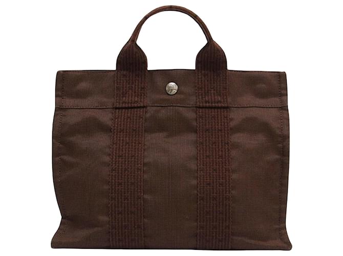 Hermès Herline Brown Polyamide  ref.1337464