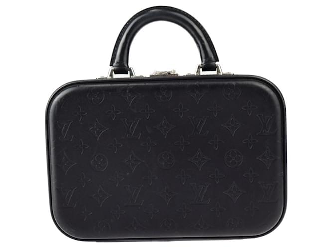 Louis Vuitton Valisette Black Leather  ref.1337586