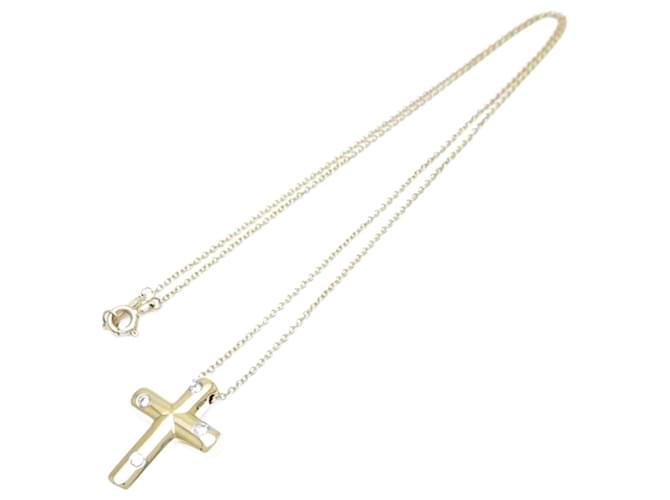 Tiffany & Co Croix Dourado Ouro amarelo  ref.1337606