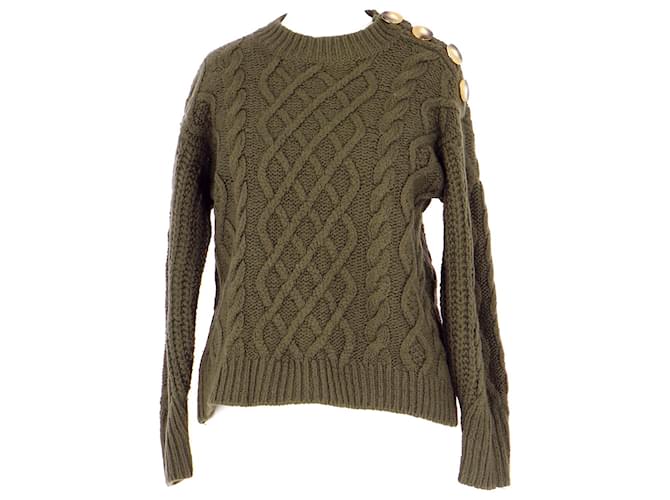 SéZane sweater Light green Wool  ref.1337822