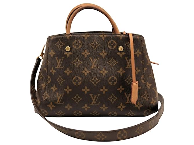 Louis Vuitton Montaigne Toile Marron  ref.1337906