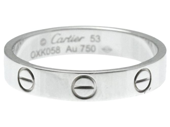 Cartier Love Silvery  ref.1338197