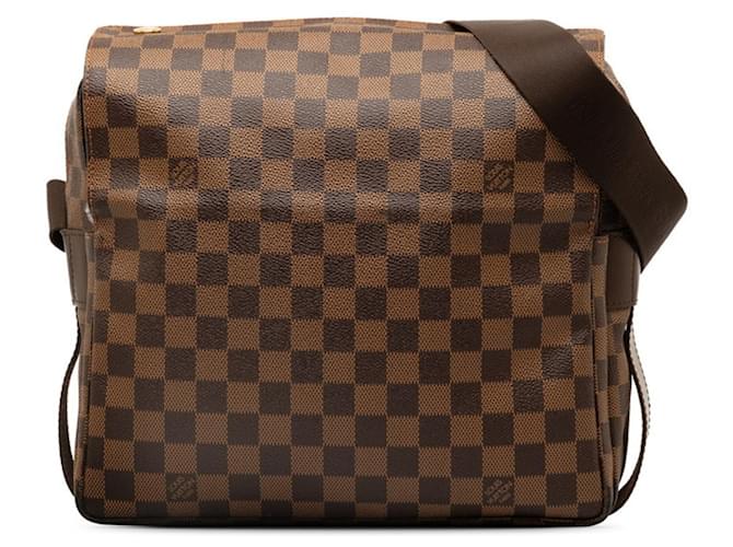 Louis Vuitton Naviglio Marrone Tela  ref.1338268