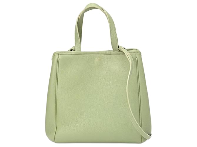 Céline Celine Verde Cuero  ref.1338290