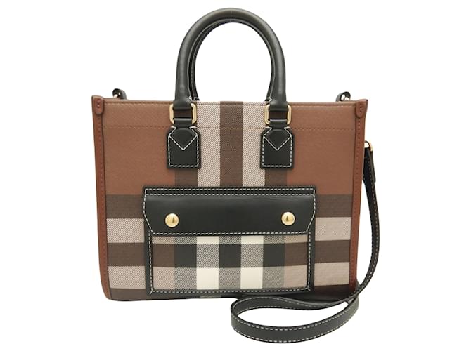 Burberry Freya Brown Cloth  ref.1338387