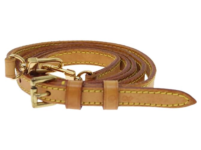 Louis Vuitton shoulder strap Beige Leather  ref.1338451