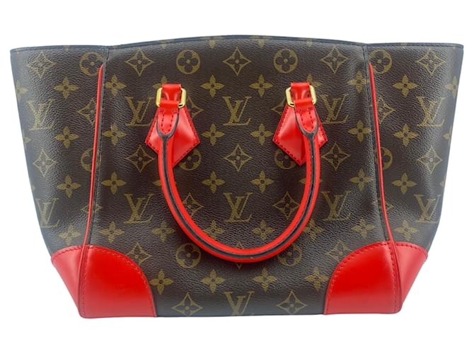 Louis Vuitton Phenix Castaño Lienzo  ref.1338702