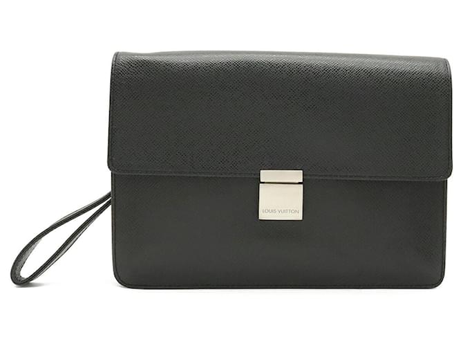 Louis Vuitton Selenga Black Leather  ref.1338724