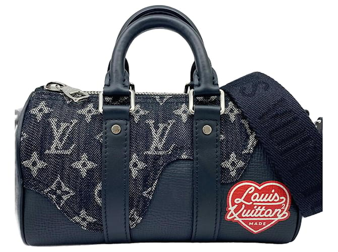 Louis Vuitton Keepall XS Cuir Noir  ref.1338817