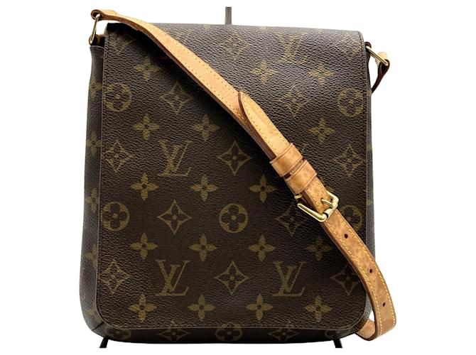 Louis Vuitton Musette Salsa Brown Cloth  ref.1338825