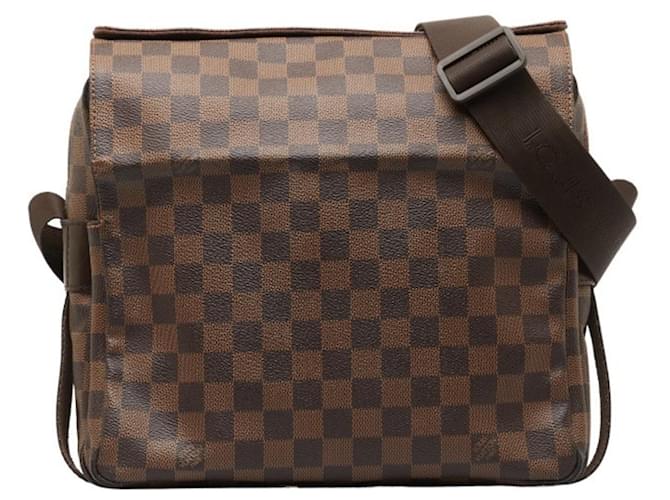 Louis Vuitton Naviglio Braun Leinwand  ref.1338827