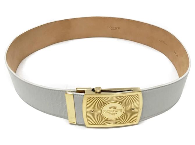 Loewe White Leather  ref.1338840