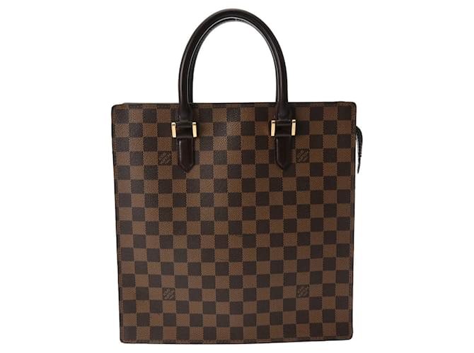 Louis Vuitton Sac plat Brown Cloth  ref.1338912