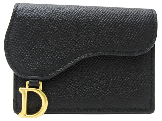 Dior Saddle Black Leather  ref.1338977