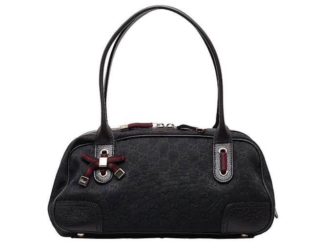 Gucci GG Canvas Nero Tela  ref.1339086