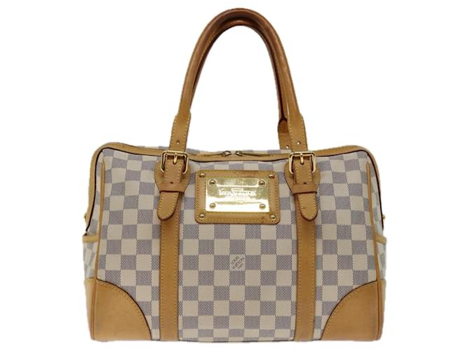 louis vuitton berkeley Blu Tela  ref.1339147