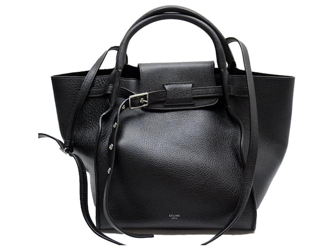 Céline Celine Negro Cuero  ref.1339607