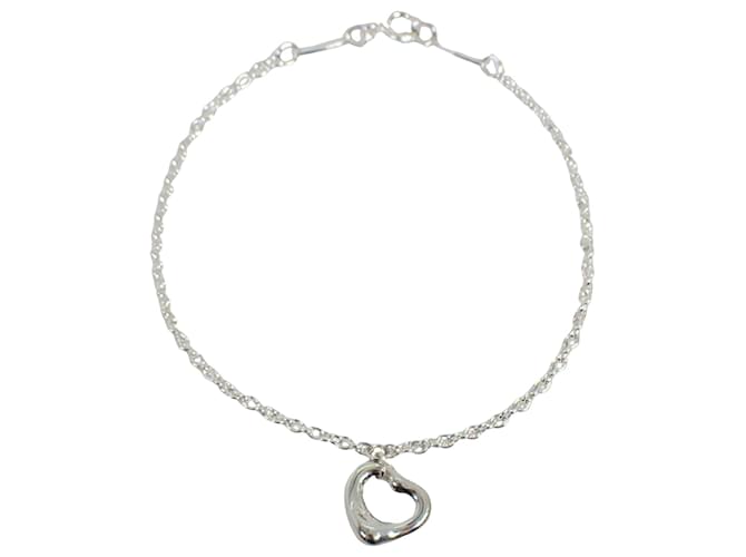 Tiffany & Co corazón abierto Plata Plata  ref.1339741