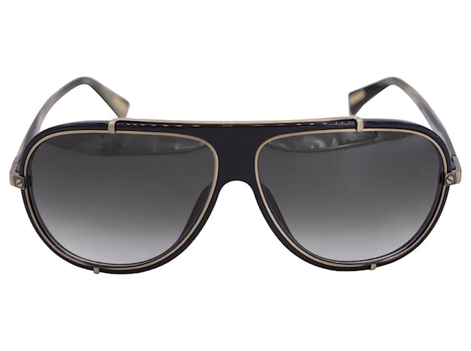 Lanvin SLN  021 Sonnenbrille aus braunem Kunststoff   ref.1340048