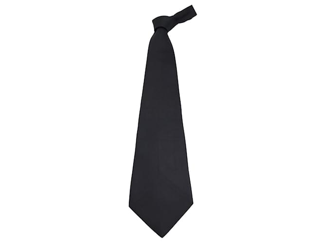 Prada Necktie in Black Polyester  ref.1340094