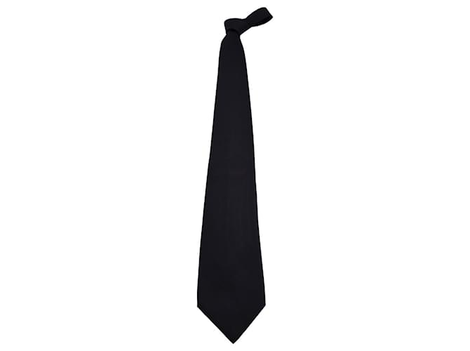 Krawatte von Bottega Veneta aus schwarzem Polyester  ref.1340097