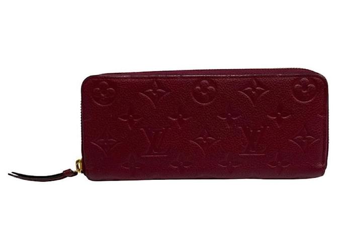 Louis Vuitton Zippy Geldbörse Leder Lang Geldbörse M62214 in sehr gutem Zustand  ref.1340170