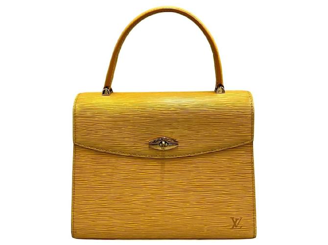 Louis Vuitton Malesherbes Bolso Bolso De Cuero M52379 en buen estado  ref.1340182