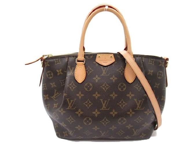 Louis Vuitton Turenne PM Canvas Handbag M48813 in good condition Cloth  ref.1340185