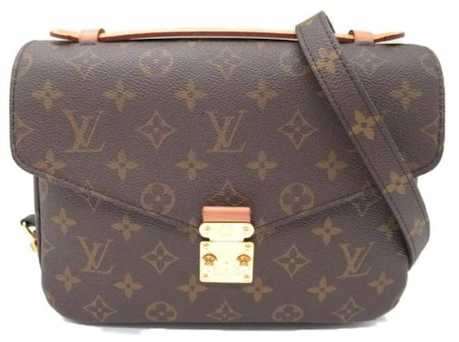 Louis Vuitton Pochette Metis East West Canvas Umhängetasche M46279 In sehr gutem Zustand Leinwand  ref.1340193