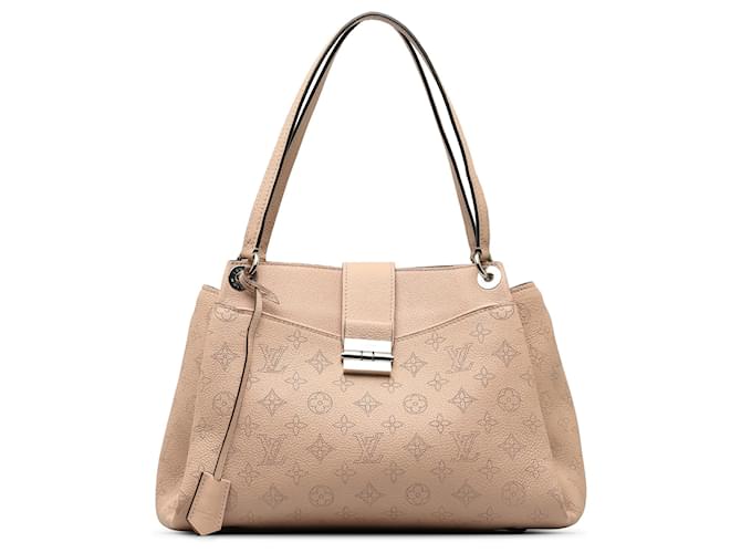 Louis Vuitton Monogramme Rose Mahina Sèvres Cuir Veau façon poulain  ref.1340341